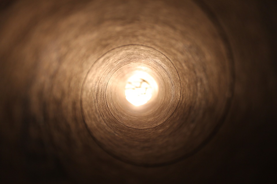 túnel de luz